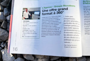 Article lagence-riccobono dans GF Mag Dec 2023