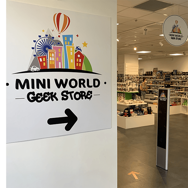 Mini World - signalétique lagence-riccobono